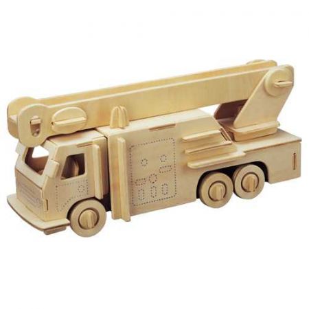 Woodcraft construction kit | Woodcraft Dřevěné 3D puzzle hasiči DS23609140