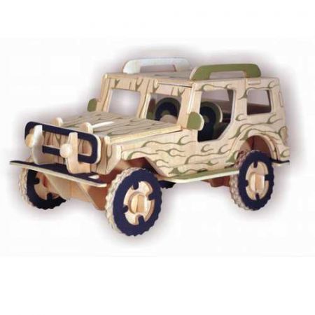 Woodcraft construction kit | Woodcraft Dřevěné 3D Jeep DS10233905