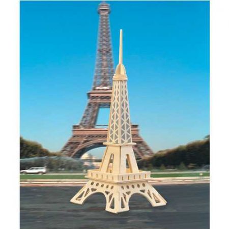 Woodcraft construction kit | Woodcraft Dřevěné 3D puzzle eiffelova věž menší DS16602866