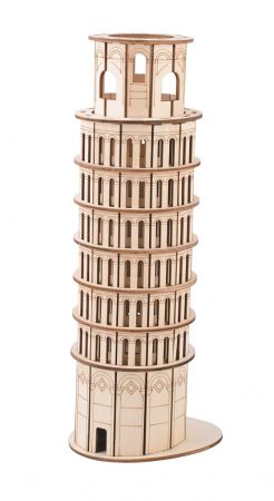 Woodcraft construction kit | Woodcraft Dřevěné 3D puzzle Šikmá Věž V Pise DS62540151