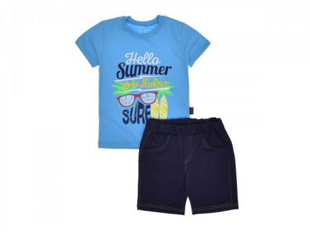 Chlapecký letní set tričko a kraťasy SUMMER 104 cm