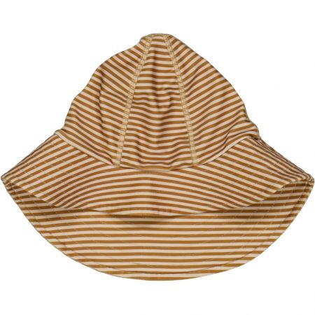 Wheat dětský sluneční klobouk 1987 - golden green stripe Velikost: 6 - 8 let UV 40+/UPF 40+
