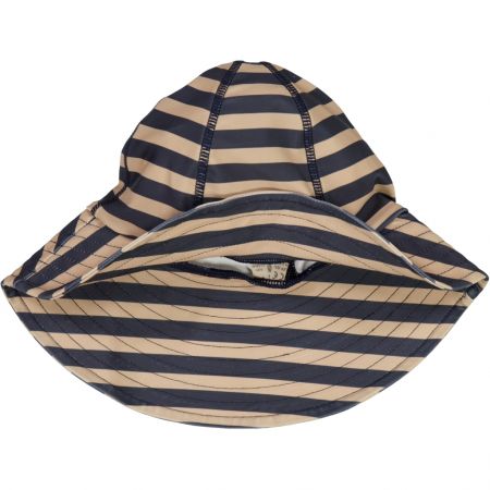 Wheat dětský sluneční klobouk 1987 - ink stripe Velikost: 6 - 8 let UV 40+/UPF 40+