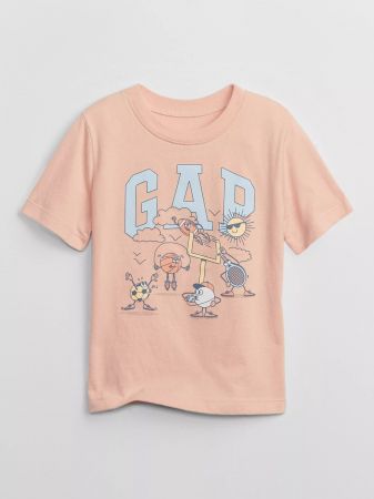 Gap dětské tričko 550264-00 Velikost: 104 Stylový potisk