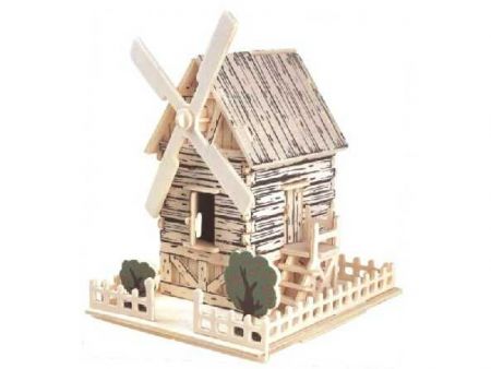 Woodcraft construction kit | Woodcraft Dřevěné 3D puzzle větrný mlýn DS27898552