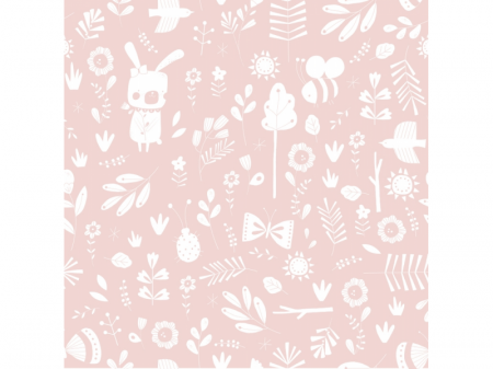 Little Dutch - textil Tapeta Adventure Pink