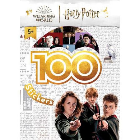 Jiri Models 100 samolepek s omalovánkovými listy Harry Potter