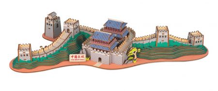 Woodcraft construction kit | Woodcraft Dřevěné 3D puzzle Velká čínská zeď DS45077189