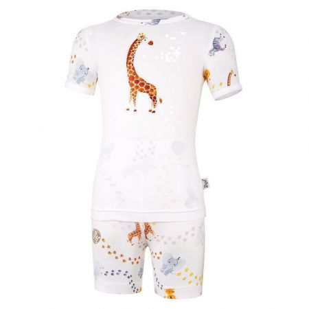 Little Angel (DITA) Pyžamo tenké krátký rukáv tisk Outlast® - Safari Vel. 92