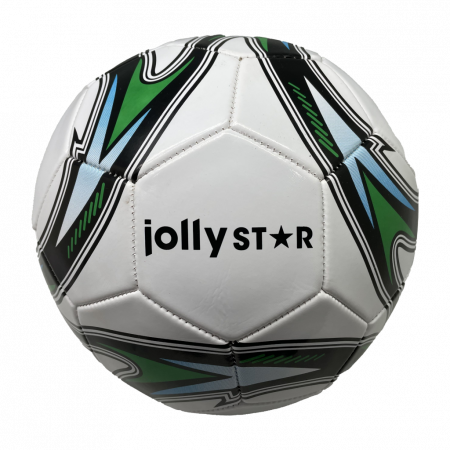Alltoys Míč kožený fotbalový Jolly Star Champion velikost č. 5