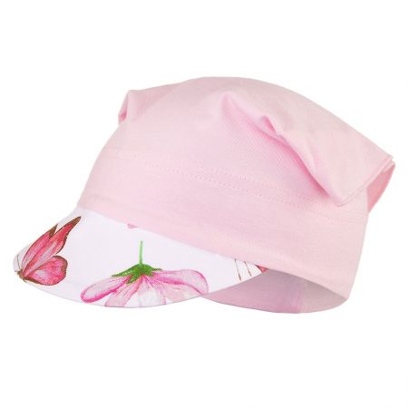 Šátek tenký kšilt Outlast® UV růžová baby/růžový motýl 5, 49-53cm