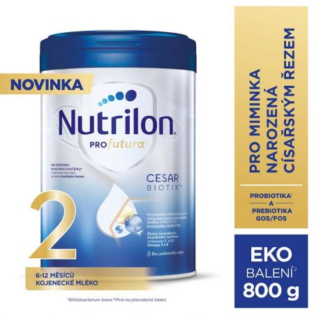 NUTRILON Profutura CESARBIOTIK 2 kojenecké mléko 800 g