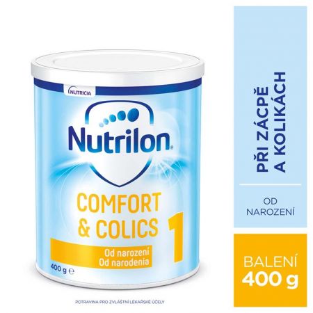 NUTRILON 1 Comfort & Colics speciální počáteční kojenecké mléko 400 g, 0