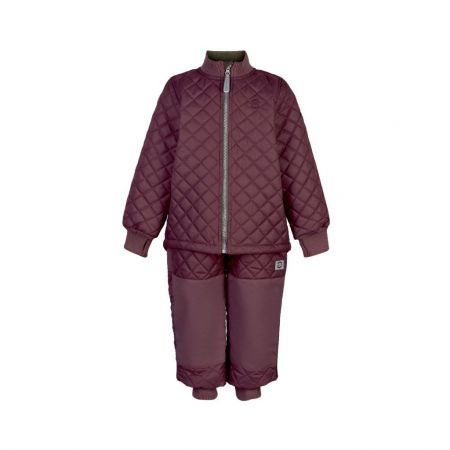 Mikk-Line Mikk - Line dětské termo kalhoty s bundou Huckleberry 4205 Velikost: 98 Termo, voděodolné