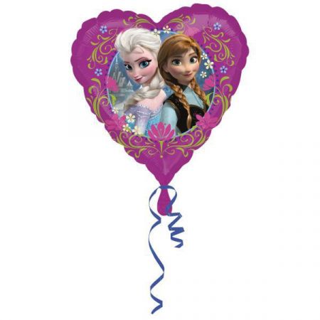  Amscan  Srdce - Frozen láska 43 cm - fóliový balónek