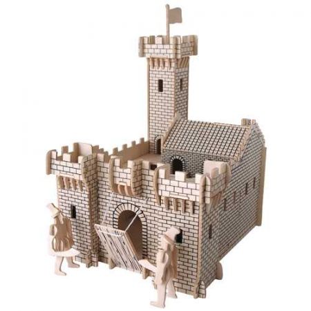 Woodcraft construction kit | Woodcraft Dřevěné 3D puzzle hrad I DS42379685