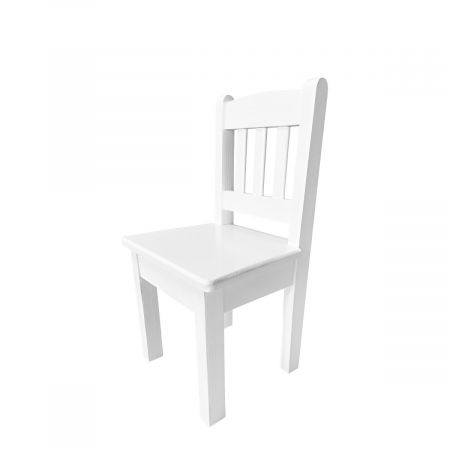 Caramella dřevěná mini dětská židle bílá