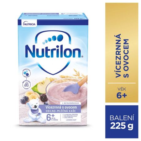 NUTRILON Pronutra® Vícezrnná kaše s ovocem 225 g, 6