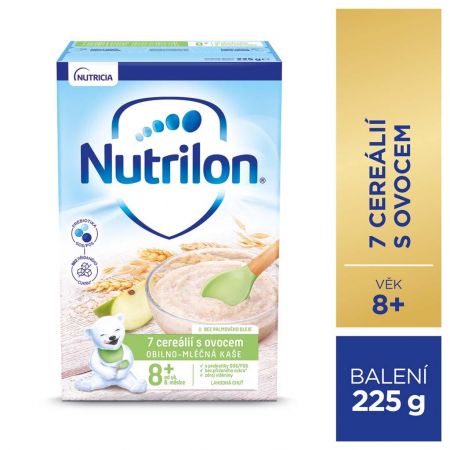 NUTRILON Pronutra® Kaše 7 cereálií s ovocem 225g, 8