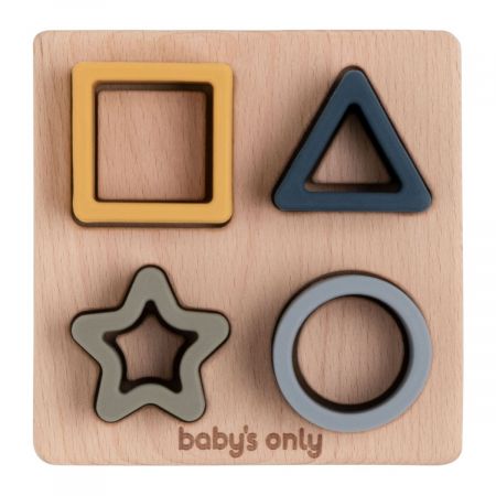 Baby's only silikonové puzzle pro nejmenší