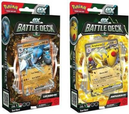 Pokémon Company Pokémon TCG: ex Battle Deck - Ampharos ex / Lucario ex