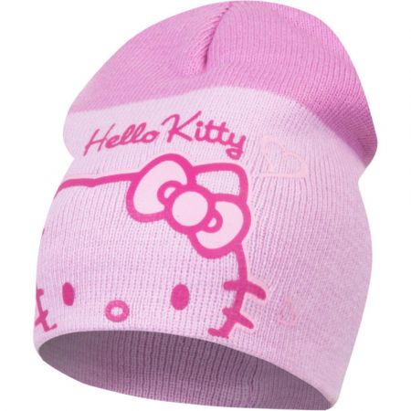 Dívčí čepice Hello Kitty růžová 48