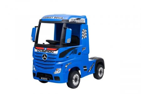 HračkyZaDobréKačky Elektrické autíčko Mercedes Benz Actros modré PA.HL358.CZ