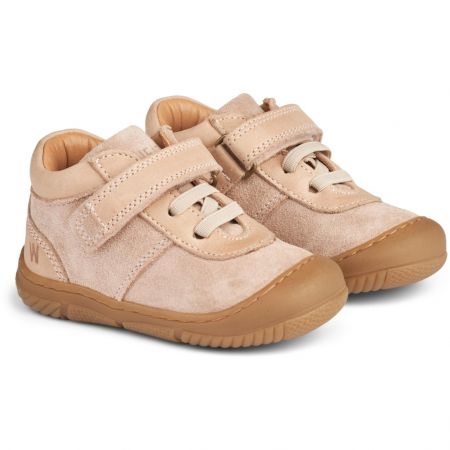 Wheat dětské boty pro první krůčky Kiwa  415 - beige rose Velikost: 21 Přírodní kůže