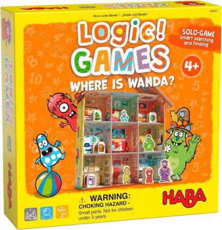 Haba Logic! GAMES Logická hra pro děti Kde je Wanda