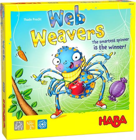 Haba Společenská hra pro děti Pavoučí síť