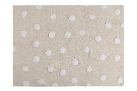 Lorena Canals ručně tkaný bavlněný koberec Polka dots
