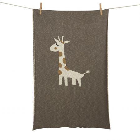 Quax pletená deka Žirafa 100x160cm