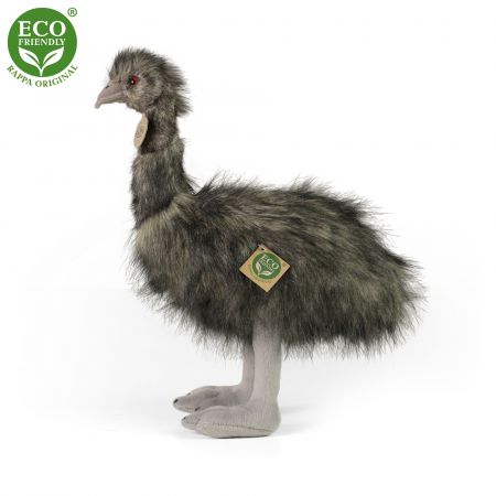 RAPPA | Plyšový pštros emu 38 cm ECO-FRIENDLY DS88844770