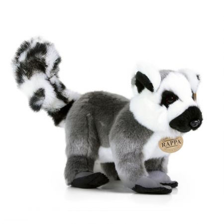 RAPPA | Plyšový lemur stojící 28 cm ECO-FRIENDLY DS86411411