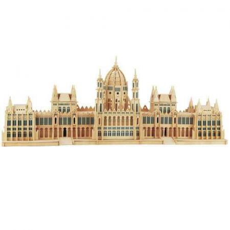 Woodcraft construction kit Woodcraft Dřevěné 3D puzzle parlament v Budapešti