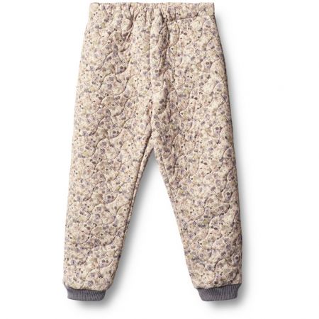 Wheat dětské termo kalhoty Alex 7580 - Clam Flower Field Velikost: 152 Vodoodpudivé
