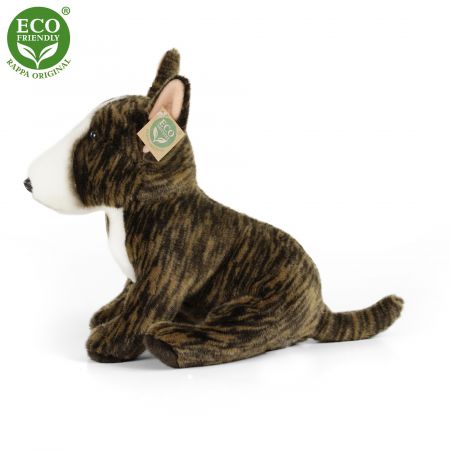 RAPPA | Plyšový pes anglický bulterier 30 cm ECO-FRIENDLY DS43302459
