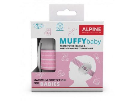 Alpine Muffy Baby Dětské chrániče sluchu-Pink