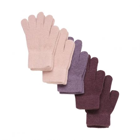 CeLaVi dětské vlněné rukavice 5pack 6193-524 Velikost: 3 - 6 let 5 kusů v balení
