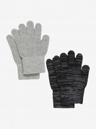 CeLaVi dětské vlněné rukavice s reflexními prvky 6208 - 160 Velikost: 7 - 12 let 2 kusy v balení