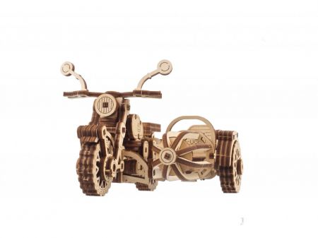 Ugears 3D dřevěné mechanické puzzle Harry Potter Hagridova létající motorka DS97845127