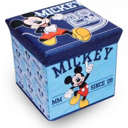 bHome Úložný box na hračky Mickey Mouse s víkem