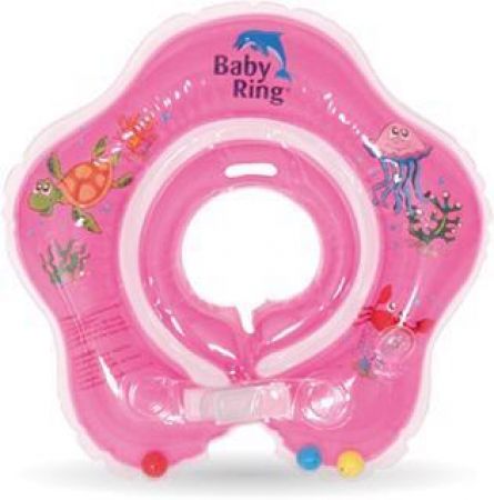 BABYRING BABY RING Kruh na koupání 3-36 m růžový