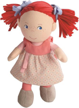 Haba Textilní panenka Mirli 20 cm v dárkové plechovce