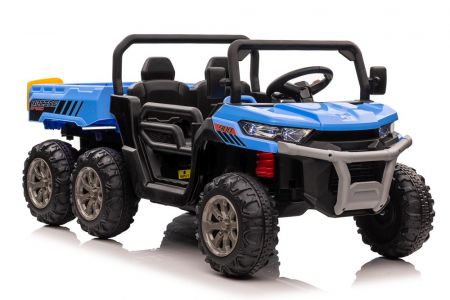 Dětské elektrické autíčko XMX623B modré 4214