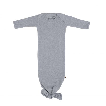 Baby's only Bio bavlněné pyžamo s uzlíkem Melange šedé
