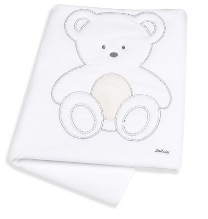 Italbaby fleecová deka do kočárku Peluche 65x80cm Barva: Modrá