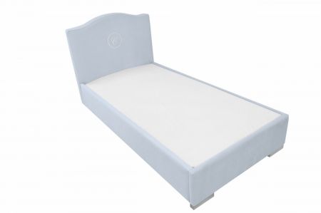 Caramella Hampton čalouněná dětská postel 90x200 modrá