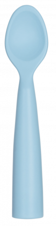 Minikoioi silikonová lžička modrá