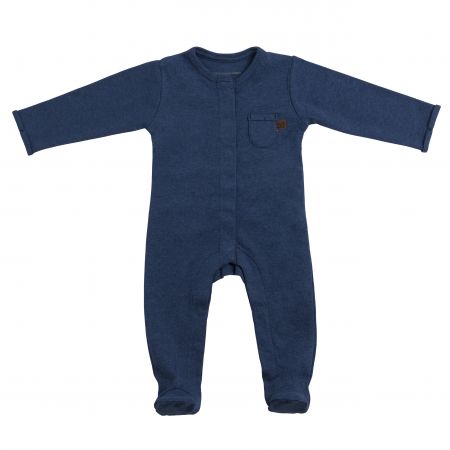 Baby's only Bio bavlněné pyžamo Melange tmavě modré Velikost: 3M